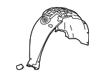 42693362 - : Wheelhouse Liner for Chevrolet: Bolt EUV Image