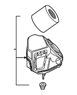 4K0133838S - : Air Cleaner Assembly for Audi: A6 allroad, A6 Quattro, A7 Sportback Image