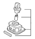 92501D4000 - Electrical: License Lamp for Kia Image