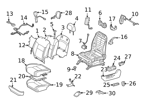 Heated Seats for 2014 Toyota Land Cruiser #3