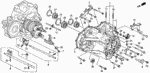 24282634000 - Transmission - Automatic: BOLT, SHAFT FORK SETTING for Honda Image