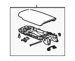 84500550 - Body: Armrest Assembly for GMC: Terrain Image