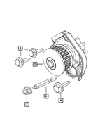 6106023AA - Cooling: Nut And Washer for Mopar Image
