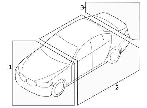 Information Labels for 2020 BMW 540i #10