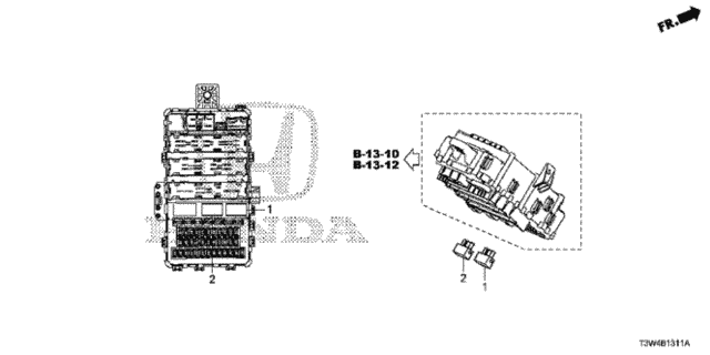 Control Unit (Cabin) (2) for 2014 Honda Accord #0