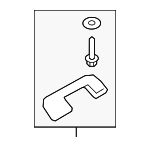 85340M0200NNB - Body: Pull Handle for Hyundai Image