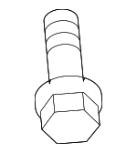 4G0867632 - Body: Side Cover Clip for Audi: A3, A3 Quattro, A8 Quattro, Allroad Quattro, Q6 e-tron, R8, RS3, S3, S8, SQ6 e-tron, TT, TT Quattro, TT RS Quattro, TTS Quattro Image