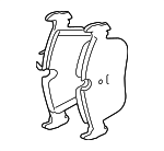 34206799813 - : Disc Brake Pad Set Rear for BMW: 320i, 320i xDrive, 328d, 328d xDrive, 328i, 328i GT xDrive, 328i xDrive, 330e, 330i, 330i xDrive, 335i, 335i GT xDrive, 335i xDrive, 340i, 340i GT xDrive, 340i xDrive, 428i, 428i Gran Coupe, 428i xDrive, 428i xDrive Gran Coupe, 430i, 430i Gran Coupe, 430i xDrive, 430i xDrive Gran Coupe, 435i, 435i Gran Coupe, 435i xDrive, 435i xDrive Gran Coupe, 440i, 440i Gran Coupe, 440i xDrive, 440i xDrive Gran Coupe, ActiveHybrid 3, M3 Image