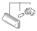 3591055G00 - Electrical: License Lamp for Suzuki Image