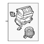 8713002500 - : Blower Assembly for Toyota: Corolla, Matrix, RAV4 Image