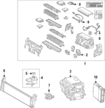 G92A011010 - Hybrid Components: Inverter Assembly for Lexus Image
