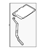 68614506AA - : Tray for Dodge: Hornet Image