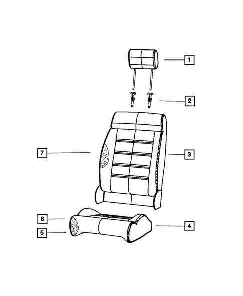 Front Seats - First Row for 2014 Jeep Wrangler #0