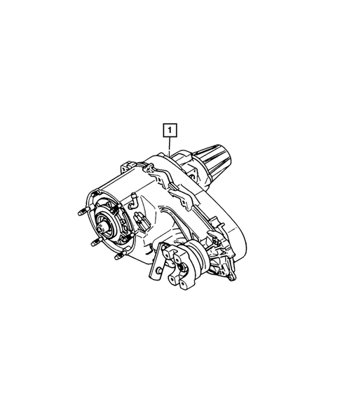 Transfer Case Assembly for 2001 Jeep Cherokee #0