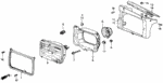 33103SE0A01 - Electrical/Exhaust/Heater/Fuel: RING, R. MOUNTING for Honda Image