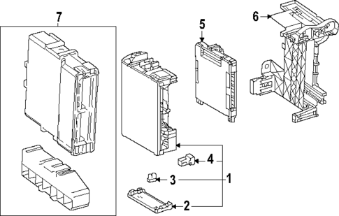 Fuse & Relay for 2025 Toyota Crown #1