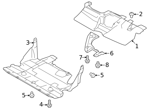 Splash Shields for 2025 Subaru Forester #0