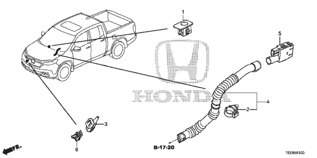 A/C Sensor for 2019 Honda Ridgeline #0