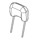 88896649 - Body: Headrest Pad for Buick: Terraza | Chevrolet: Uplander, Venture | Oldsmobile: Silhouette | Pontiac: Montana | Saturn: Relay Image