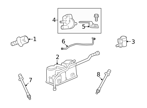 Switches, Solenoids & Actuators for 2008 Saturn Aura #0