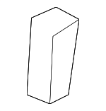 64143FL06AVH - Body: Seat Switch Knob for Subaru: Ascent, Crosstrek, Forester, Impreza, Legacy, Outback Image