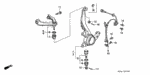 90363SF1000 - Chassis: NUT, CASTLE (12MM) for Honda Image