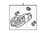 72120TX4A01ZA - Body: Handle, Inside for Acura Image