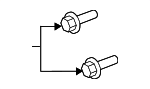 6513120AA - Suspension: Stabilizer Bar Bolt for Mopar Image