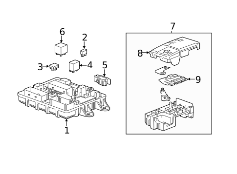 Relays for 2019 Chevrolet Corvette #0