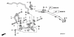 90117SM4003 - Chassis: BOLT, FR. SHOCK ABSORBER LOCK (10X44) for Acura Image