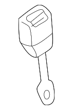 8H0857755B01C - Body: Latch for Audi: A4, A4 Quattro, A6, A6 Quattro, RS4, S4, S6 Image