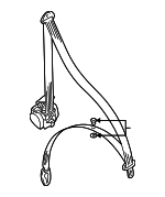 8E0857706FV04 - Electrical: Retractor Assembly for Audi: A4, A4 Quattro, RS4, S4 Image