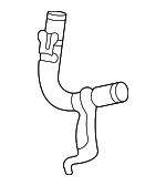 16288F4010 - Cooling System: By-Pass Pipe for Toyota: Sequoia, Tundra Image