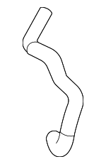 16296F4010 - Cooling System: By-Pass Hose for Toyota: Sequoia, Tundra Image