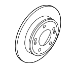 58411G2300 - : Disc Brake Rotor for Kia: Forte, K4, Niro, Soul Image