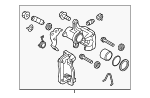 58310G2A30 - Brakes: Disc Brake Caliper for Kia: Niro Image