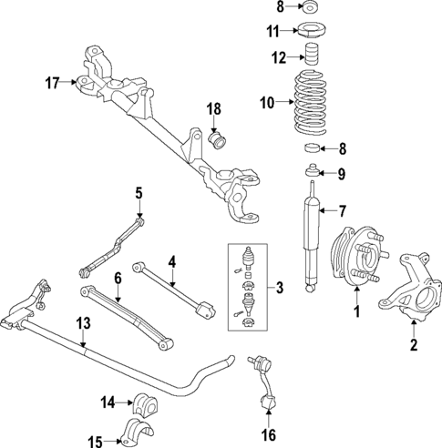 Suspension Components for 2009 Jeep Wrangler #2