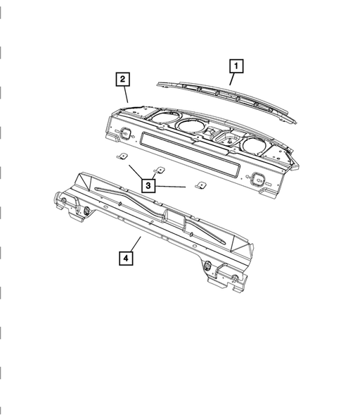Shelf Panel for 2019 Dodge Charger #0