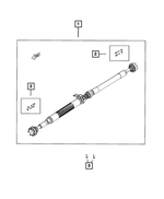 6503839 - Rear Wheel Drive; Differential and Drive Line: Hex Head Bolt And Coned Washer for Mopar Image
