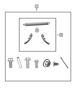 6ND37TZZAA - : Board Running Board, Left for Mopar Image