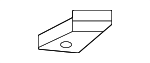 74104TK8A00 - Body: Wheelhouse Liner Nut for Honda Image