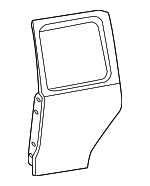 F75Z7824631AA - Body: Door Shell for FORD Image