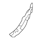 15740683 - Body: Support Brace for Chevrolet: Express 1500, Express 2500, Express 3500, P30 | GMC: Savana 1500, Savana 2500, Savana 3500 Image