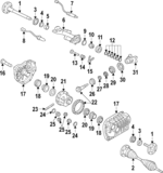 25824249 - Front Drive Axle: Pinion Shaft for GM Image