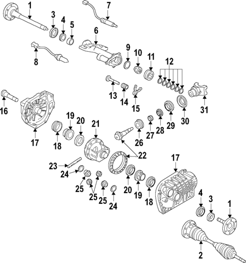 Differential for 2017 GMC Yukon #6