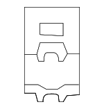39682TV0E01 - Electrical: Park Sensor Holder for Acura Image