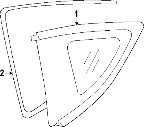 Glass & Hardware for 2022 Subaru BRZ #0