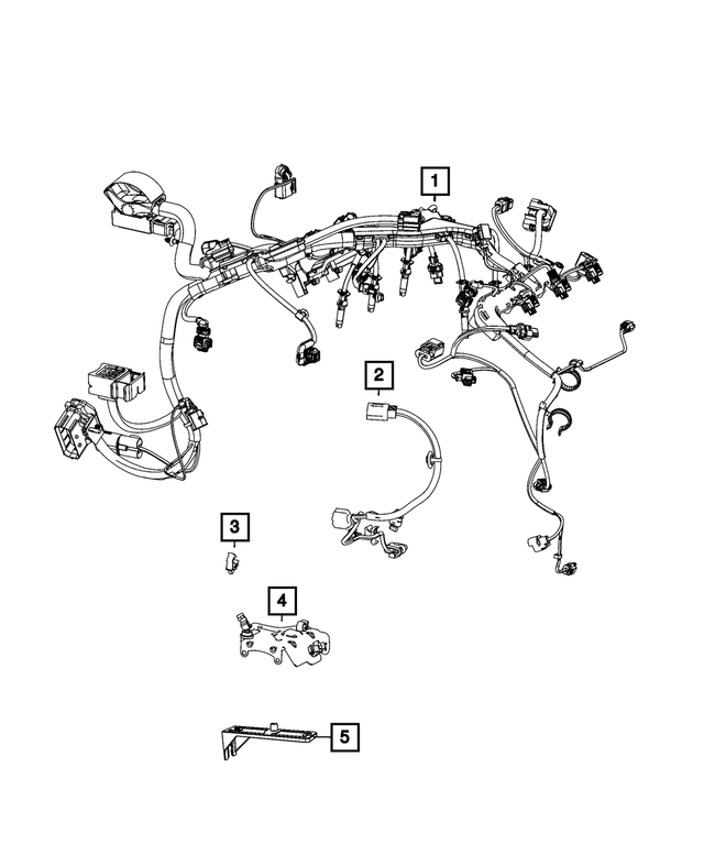 68565242AA - Electrical: Engine Wiring for Mopar Image image