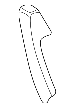 1H0867198HR48 - Body: Handle Cover for Volkswagen Image