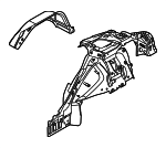 LJ8Z5827791D - Body: Wheelhouse Assembly for Ford: Mustang Mach-E Image